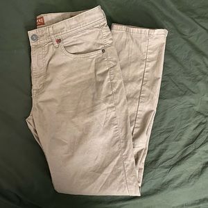 Red Ale brand khaki colored pants. 31x32